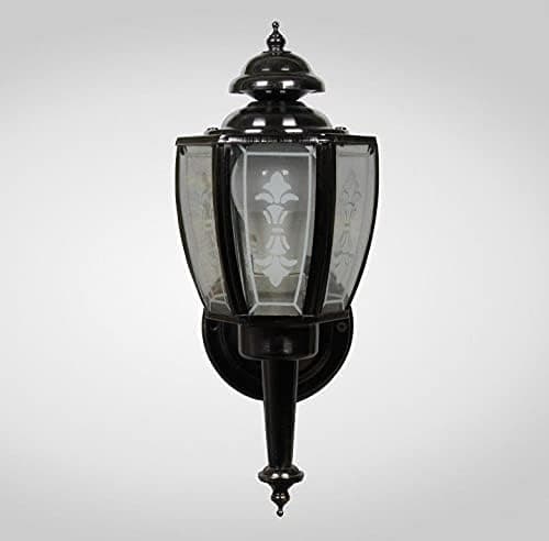 Alameer Outdoor Steel Lantern in Black - Mishkah Lighting