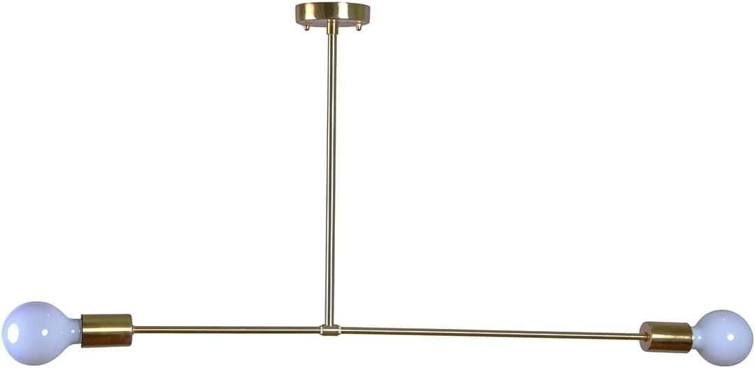 Gold Chandelier Pendant Light Fixture - Mishkah Lighting