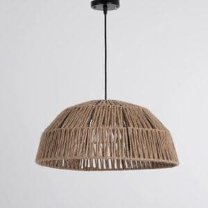 Mishkah Lighting Vera 1 Light Beige Plastic Chandelier - Home Decor