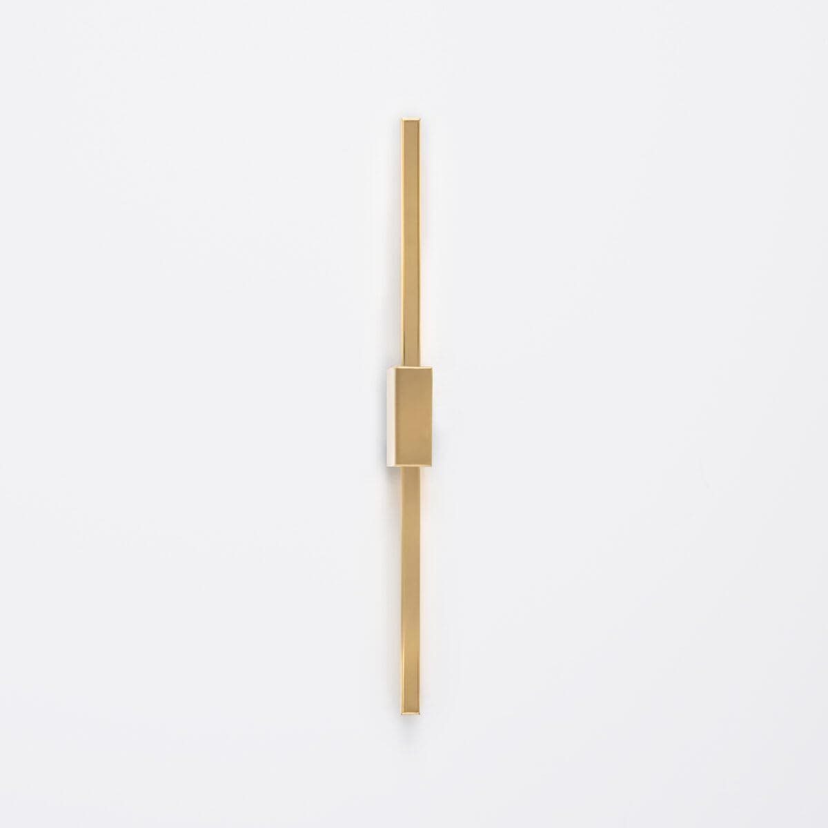 Modern Gold LED Wall Sconce Light Fixture by Mishkah Lighting - Ablic Billi Bulb