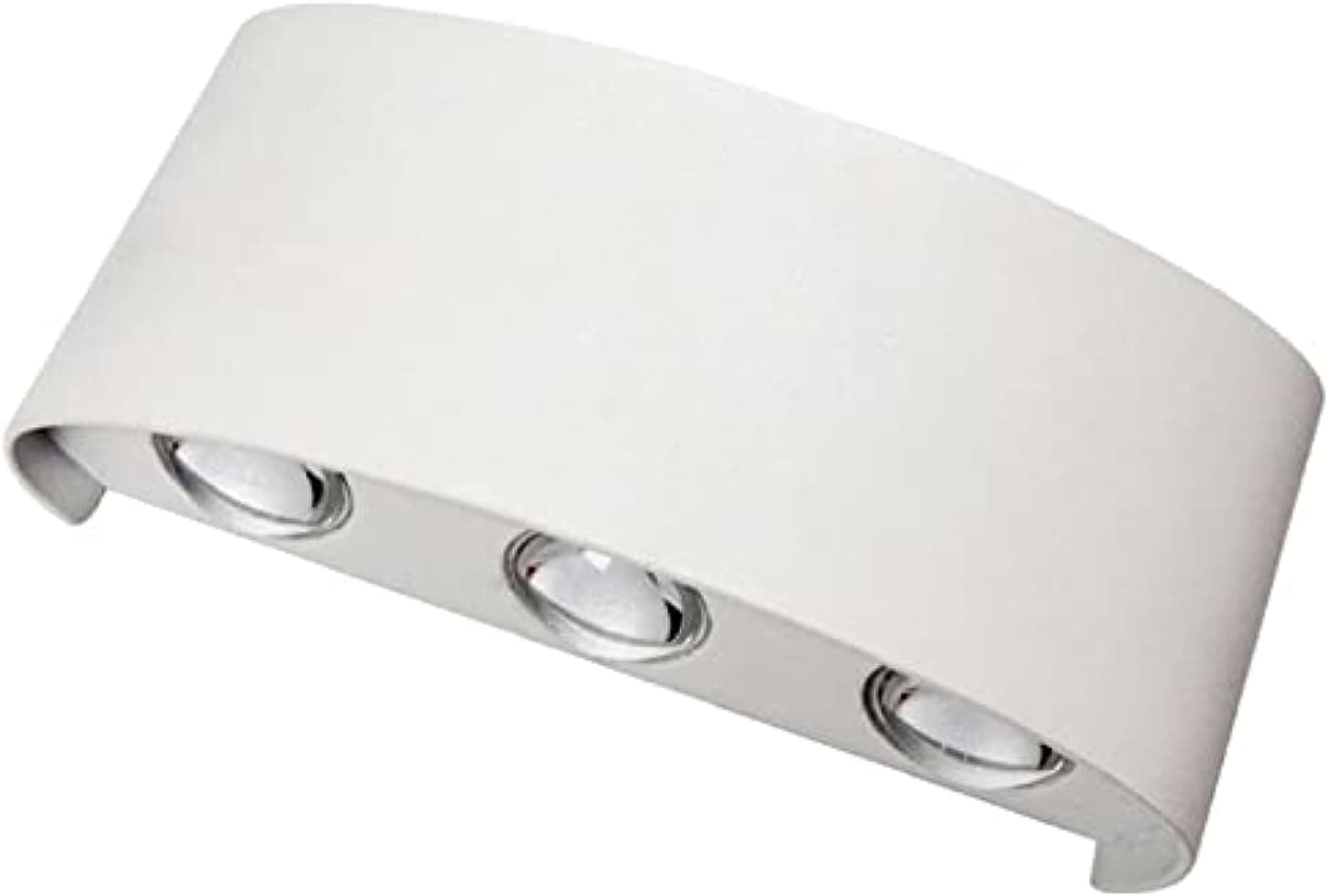 Modern LED Outdoor Wall Light Waterproof Nordic Style - White - Mishkah Lighting