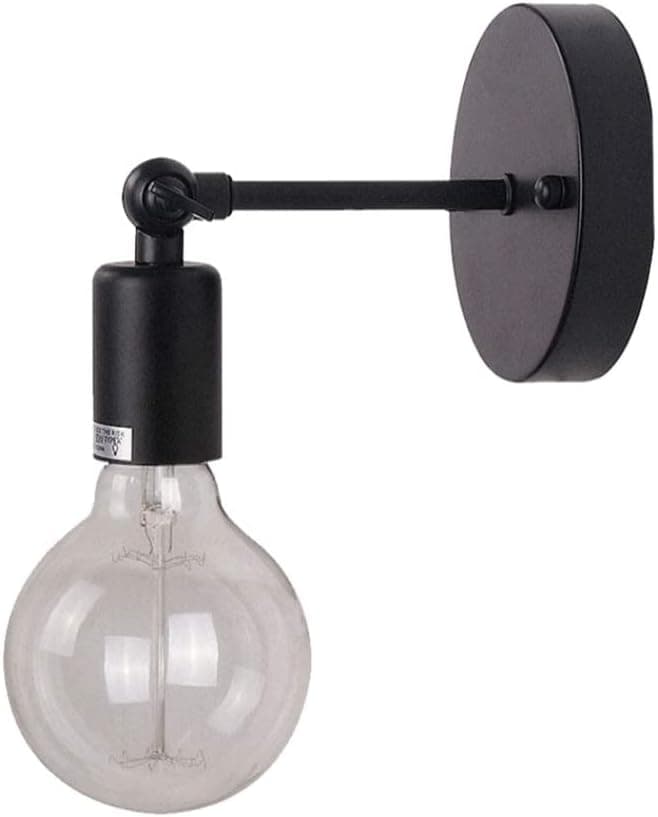 Black Metal Wall Lighting Unit
