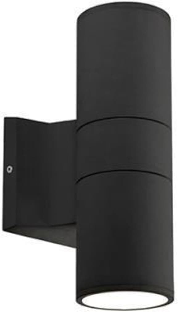 Modern Black Outdoor Chandelier - Generic Plastic Steel - Wall Lighting - Mounting Hardware Included