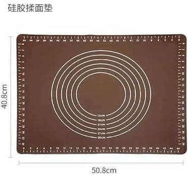 Silicone Baking Mat with Measurements - Non-Stick, Multi Color