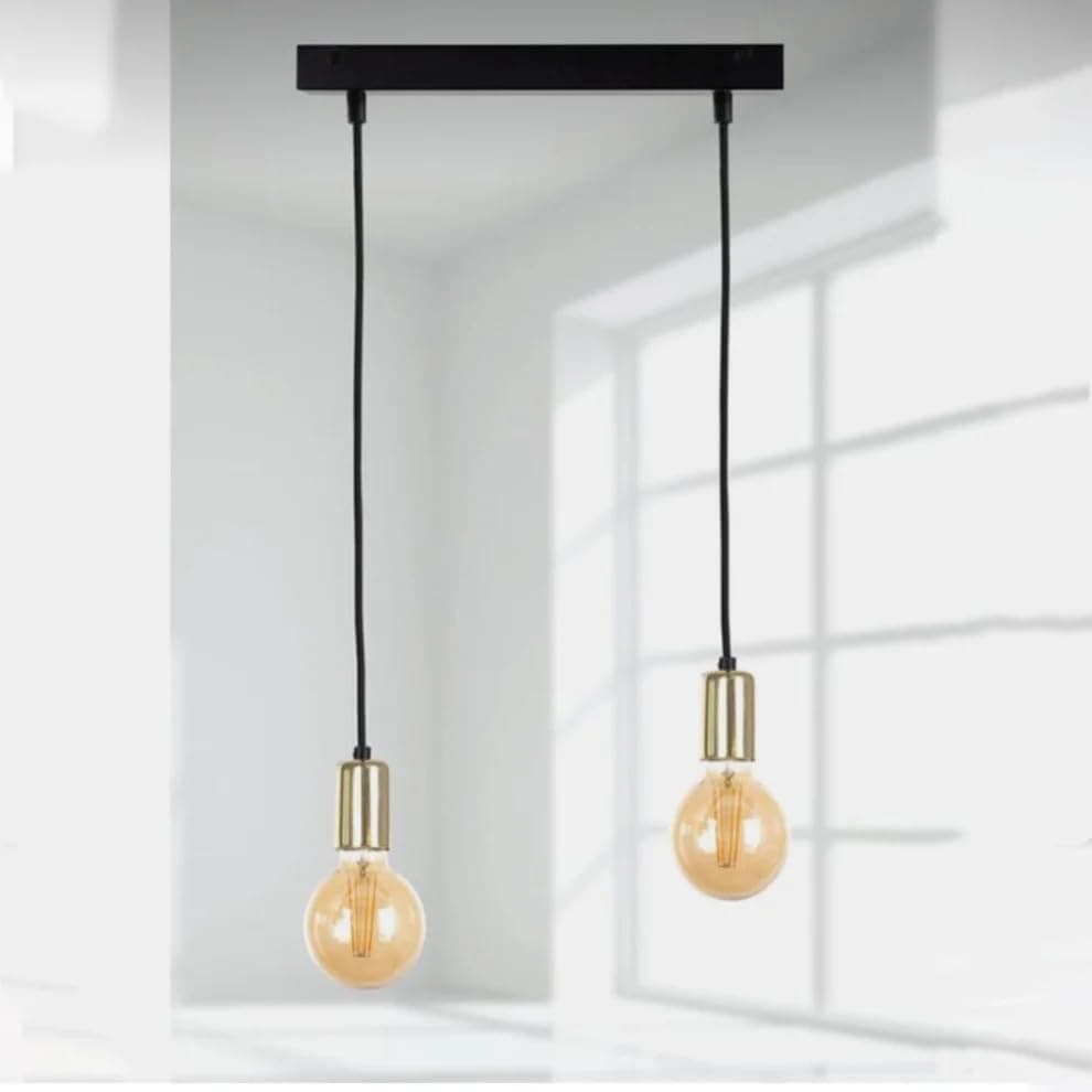 Mishkah Lighting 25x80cm Ceiling Lamp Duo
