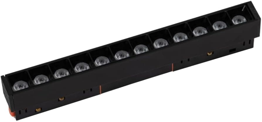 Modern Black Linear Magnetic Track Light 10W - Mishkah Lighting
