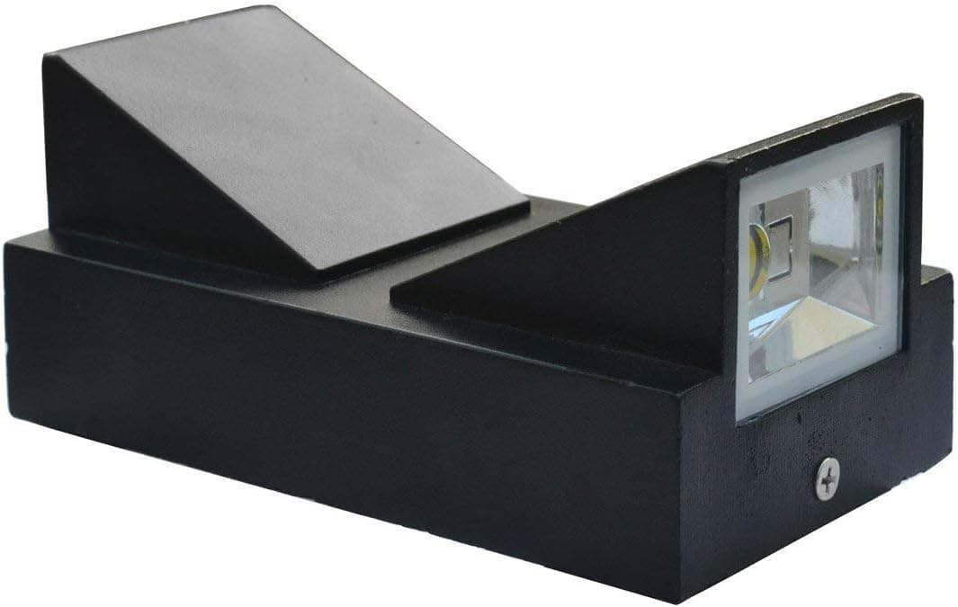 Powerplay Outdoor LED Wall Light, Aluminium Die Cast, Warm White, 2 x 3 Watts