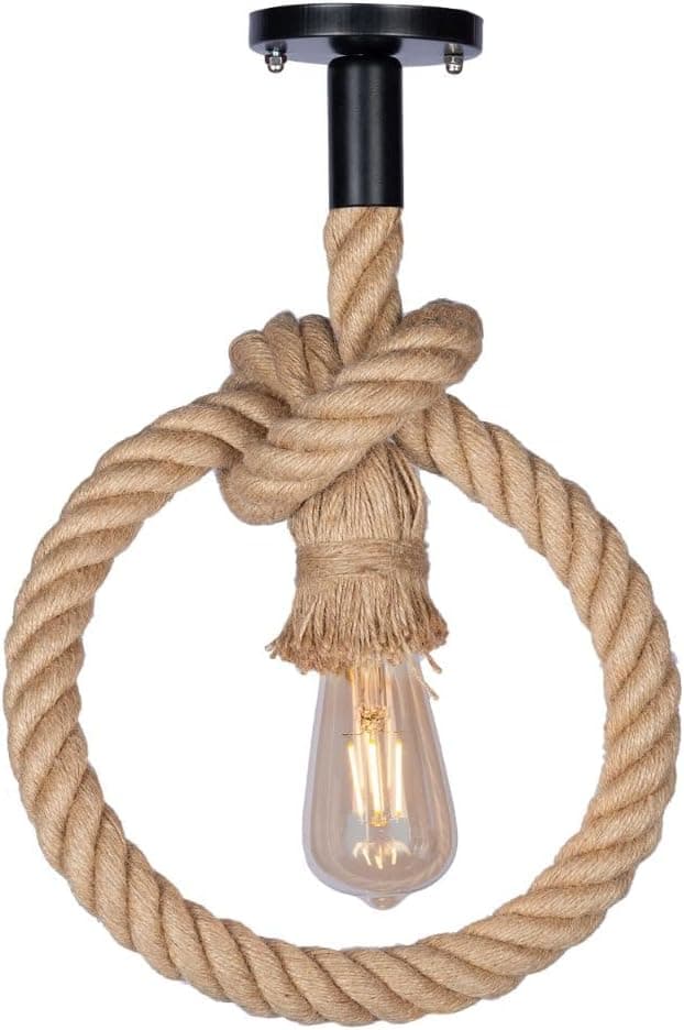 Generic Tela 1 Black Plastic Hanging Bulb - Chandelier Style