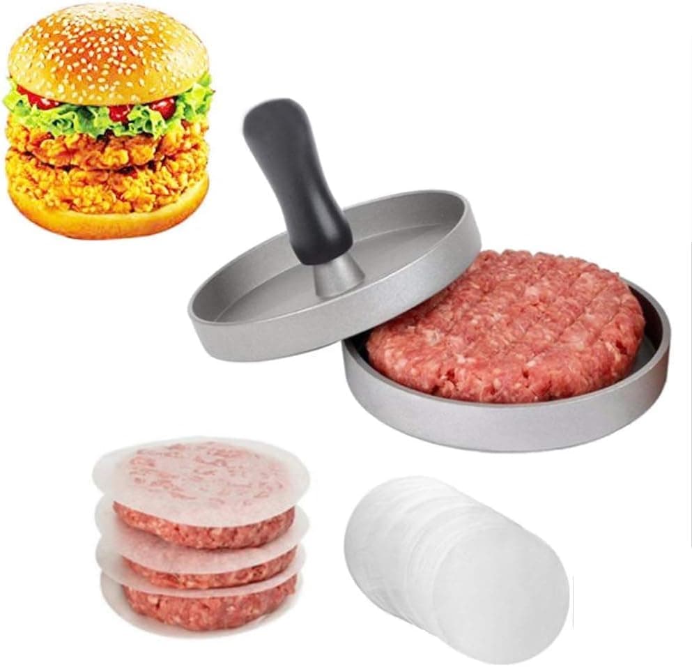 Burger Press Aluminum Alloy Burger Press Patty Maker Mold