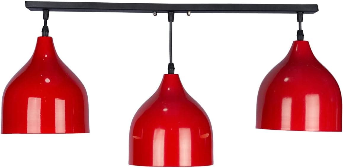 35x50 Red Ceiling Light