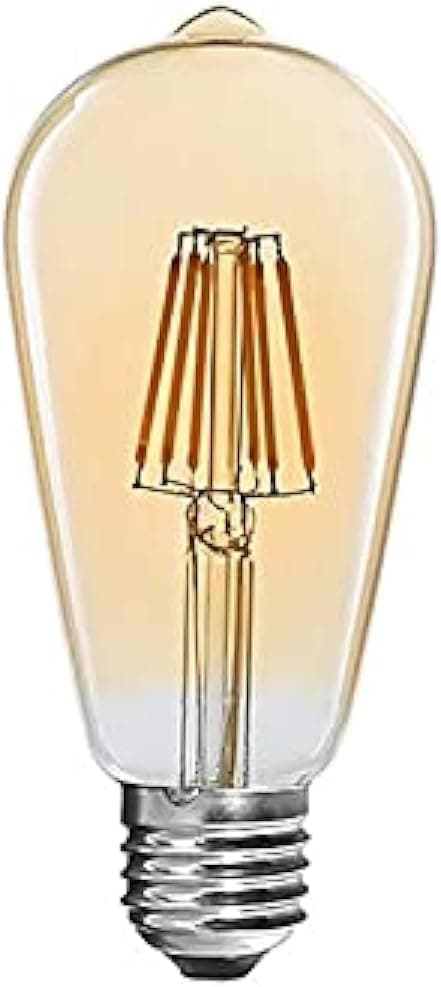 MA Tube Decorative Light Bulb - Yellow, 4 Watts, 6500K, Indoor Lighting