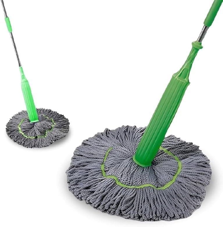 Microfiber Floor Mop/Mop Self Wringing Extendable Handle - 1 Piece