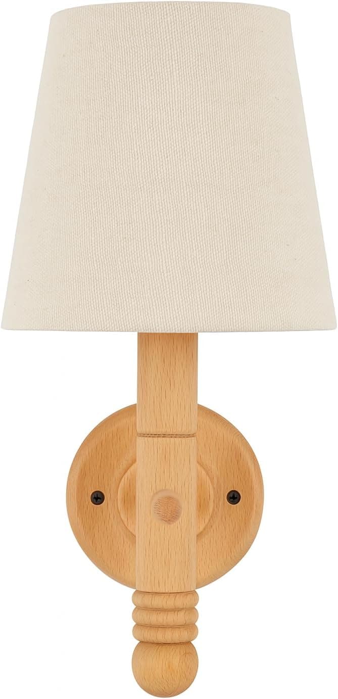 Mishkah Lighting Boho Beige Wall Lamp for Warm Home Ambiance