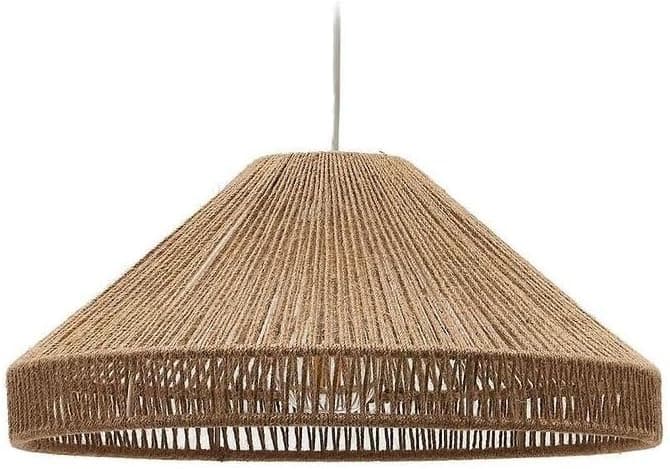 Mushkah Lighting Natural Fiber Hanging Lamp__ 50cm__