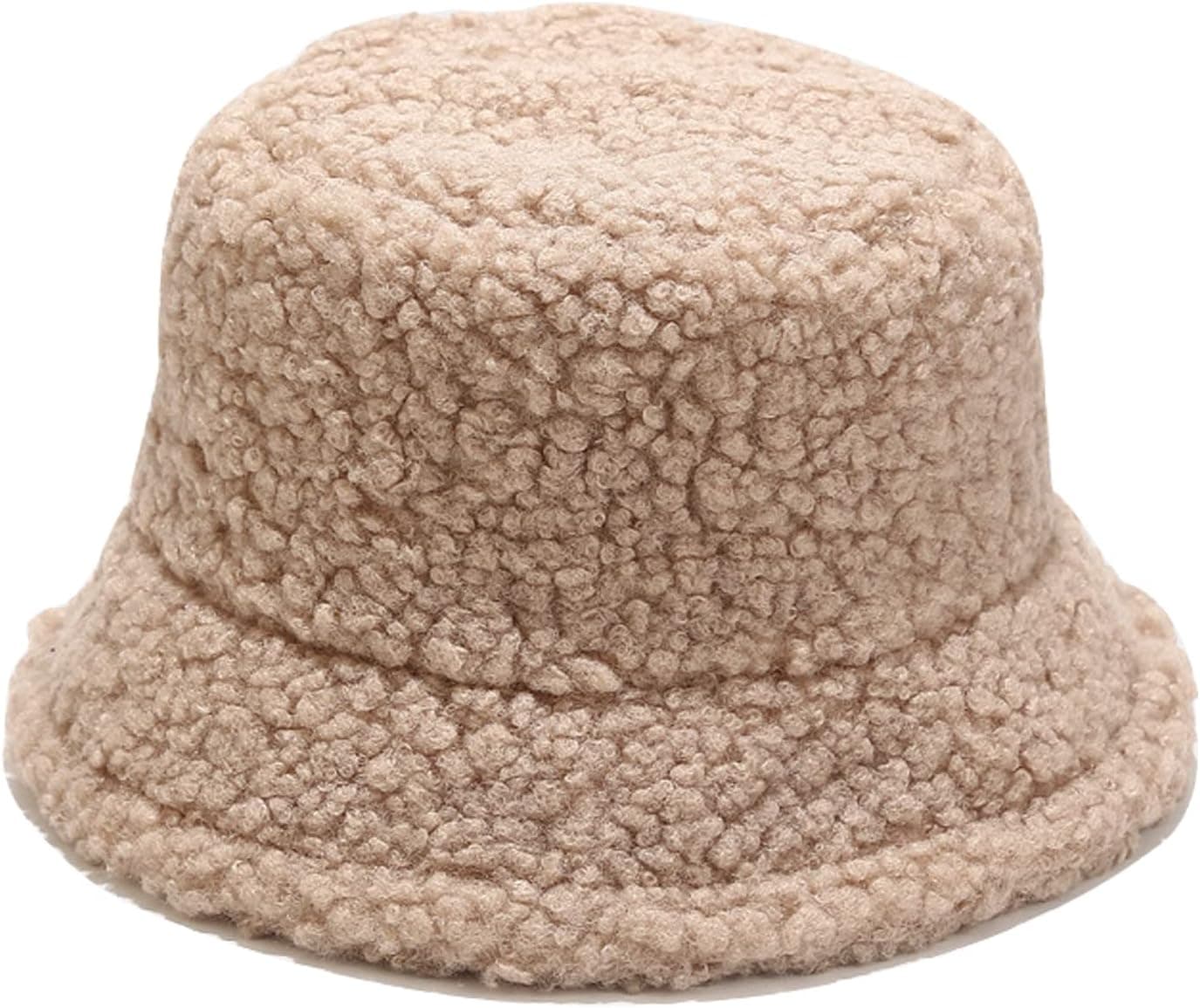 fur Luxury winter hat from Foilix for women, one size - beige