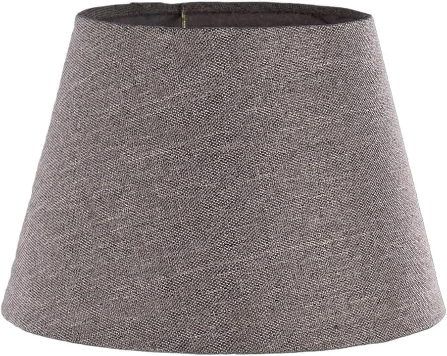 Mishkah Lighting Dark Grey Metal Lampshade - High Quality & Easy to Install