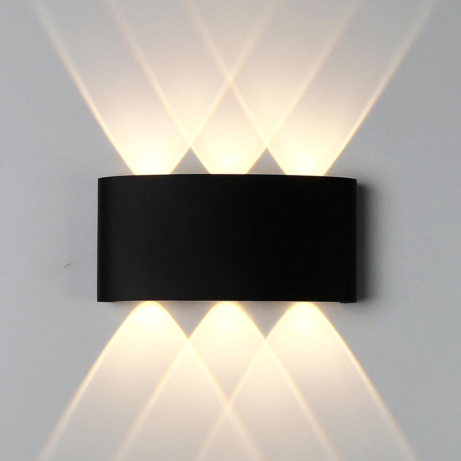 Applique Final 6 Bulb Black Yellow Lighting