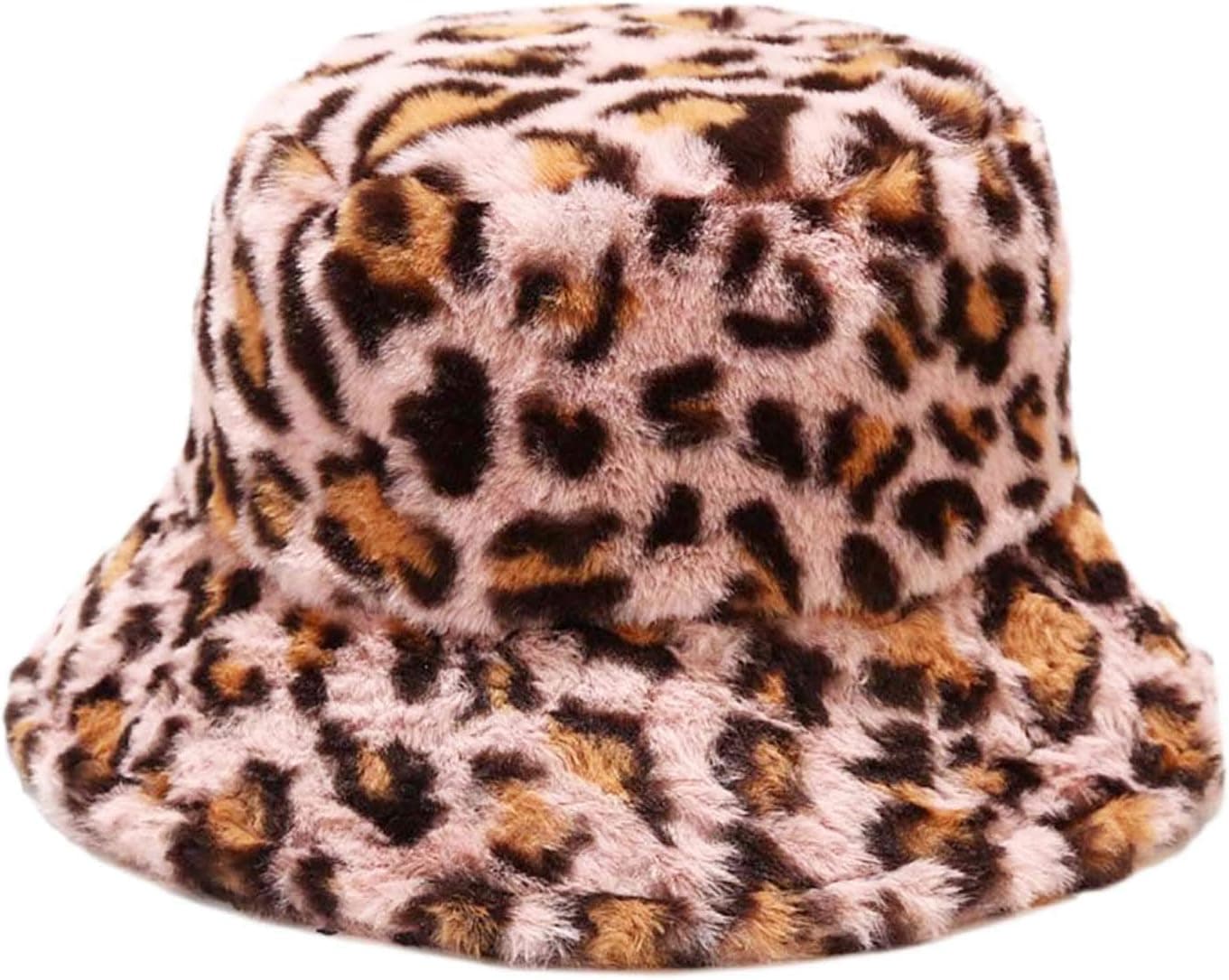 fur Luxury winter hat for women, size 60 - multicolor