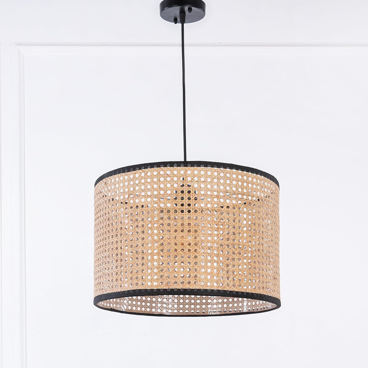 Boho Kanyara Hanging 1 Bulb Beige